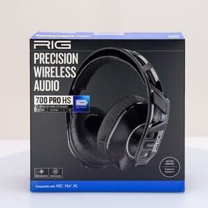 RIG 700 PRO HS Wireless Gaming Headset PS5 PS4 PC 3D Audio Ultralight Black NIB